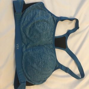 Heathered blue VS Sport sports bra